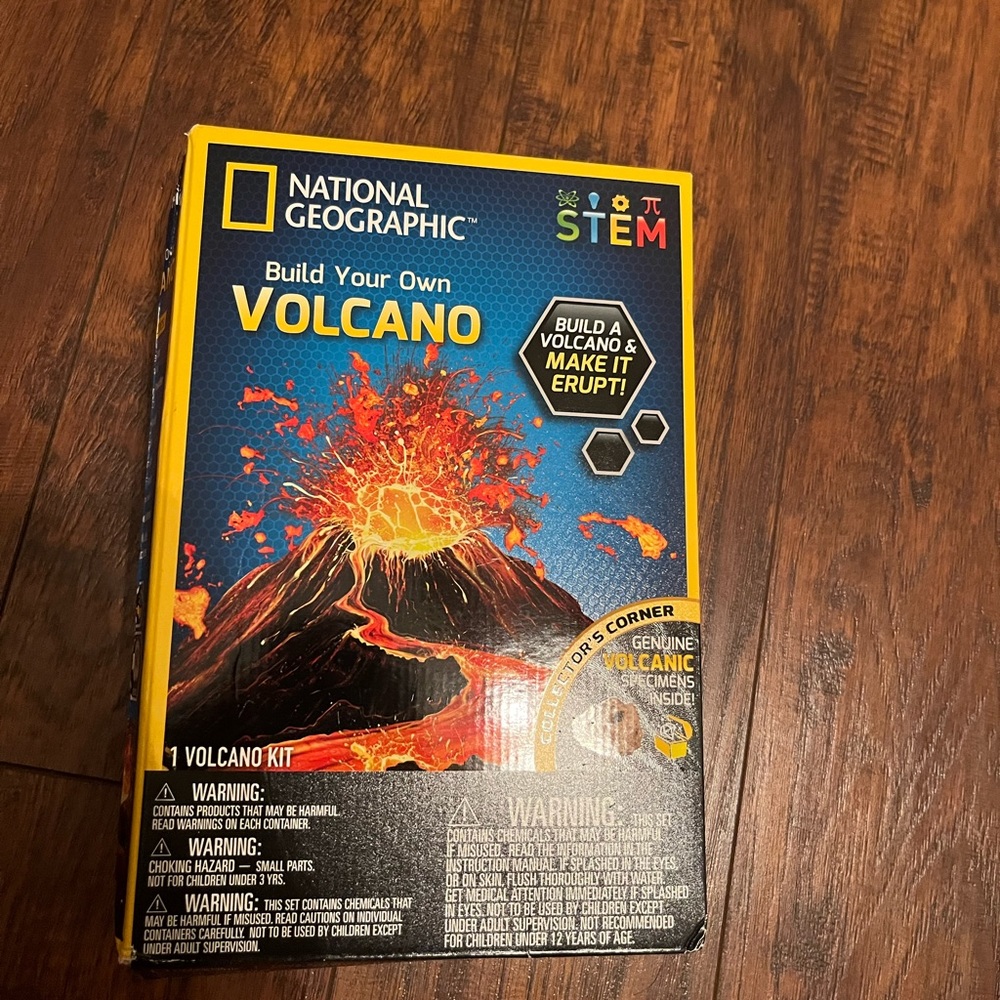 Build Your Own Volcano kit